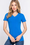 V-Neck Short Sleeve T-Shirt