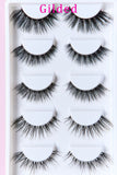 Faux Mink Eyelashes Variety Pack 5 Pairs