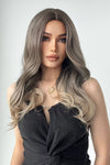 Full-Machine Wigs Synthetic Long Straight 24"