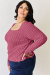 Ribbed Long Sleeve T-Shirt