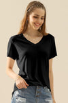 V-Neck Short Sleeve T-Shirt