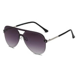 BELFAST | Unisex Flat Single Lens Aviator Fashion Sunglasses