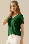 V-Neck Short Sleeve T-Shirt