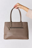 David Jones Structured Leather Handbag