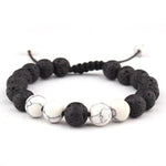 Calm & Relaxation Adjustable Lava Stone Bracelet