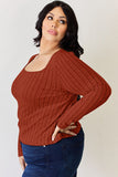 Ribbed Long Sleeve T-Shirt