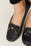 Slip On Bow Flats Loafers