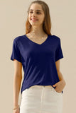 V-Neck Short Sleeve T-Shirt