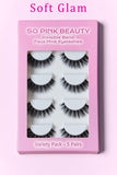 Mink Eyelashes 5 Pairs