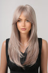 Synthetic Long Straight 22" (13*1" Full-Machine Wigs)