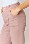 High Rise Ankle Flare Jeans