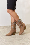 Rhinestone Detail Cowboy Boots