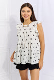 Shine Bright Full Size Butterfly Sleeve Star Print Top