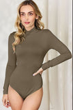 Mock Neck Long Sleeve Bodysuit