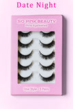 Mink Eyelashes 5 Pairs