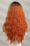 Lace Front Wigs Synthetic Long Wave 24" 150% Density