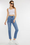 Kancan Full Size Cat's Whiskers High Waist Jeans