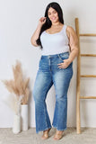 Rise Ankle Flare Jeans