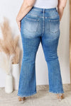 Rise Ankle Flare Jeans