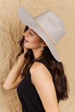 Keep Me Close Straw Braided Rope Strap Fedora Hat