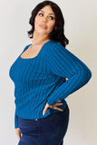 Ribbed Long Sleeve T-Shirt