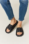 Pyramid Stud Toe Band Footbed Sandals