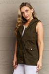 More To Come Full Size Military Hooded Vest