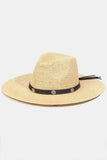 Belt Strap Straw Hat