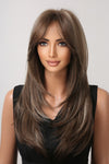 Synthetic Long Straight 22" (13*1" Full-Machine Wigs)