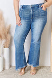 Rise Ankle Flare Jeans