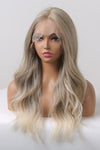 Lace Front Wigs Synthetic Long Wave 24" 150% Density in Medium Blonde Highlights