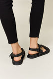 Velcro Double Strap Slingback Sandals